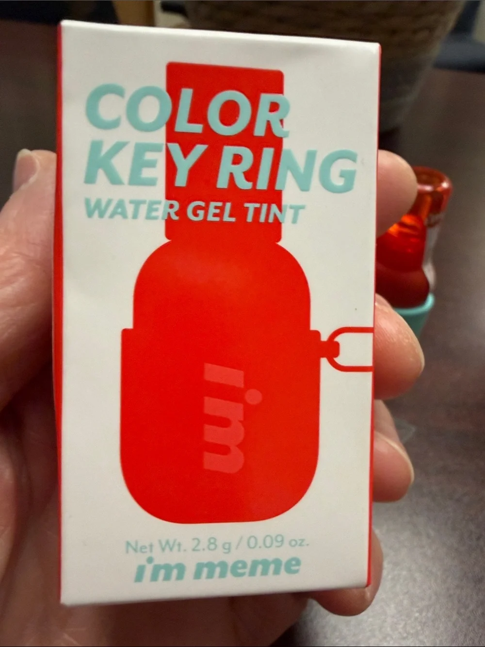 🍍5 for $30🍍 I’m Meme Orange Delight Color Key Ring Water Gel Tint